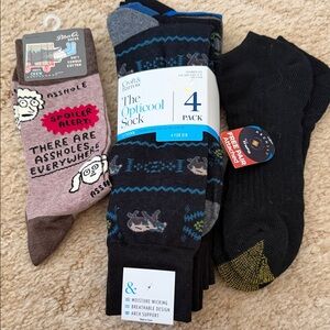 6-pair Men's Casual Socks size large